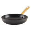 Forged Induction 10 Inch Ceramic Nonstick Frying Pan, Dishwasher Safe and Oven Safe to 500°F, Black