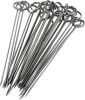 24 Pack Kabob Skewers for Grilling 8 Inch - BBQ Grill Grilling Accessories, Stainless Steel, Pack of 24