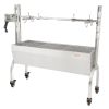 Stainless Steel Rotisserie Grill, BBQ Whole Pig Lamb Goat Charcoal Spit Grill, Electric 50W Motor BBQ Hog Rotisserie Roaster