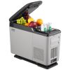 Car Refrigerator, 12 Volt Car Armrest Refrigerator Fridge, 15 L Single Zone Portable Freezer, -4-68 F Adjustable Range