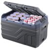 Car Refrigerator, 25 L Dual Zone Portable Freezer, 12 Volt Car Refrigerator Fridge, -4-68 F Adjustable Range