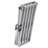 Work Platform, 4 Gear Adjustable Height, Folding Alloy Steel Step Ladder, Portable Scaffolding Platform, 880 lb Load Capacity, Non-Slip Rubber Feet