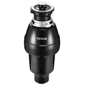 Garbage Disposal, 3/4HP 3250RPM Continuous Feed Food Waste Disposer, EZ Connect Food Waste Grinding System with Sound Reduction
