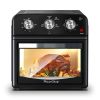 12-Liter Air Fryer with Advanced Multi-Function Cooking – Grill, Air Fry, Defrost, Bake, Presets for French Fries, Pizza, Chicken, Fish, and Toast