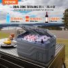 Car Refrigerator, 12 Volt Car Refrigerator Fridge, 25 L Dual Zone Portable Freezer, -4-68 F Adjustable Range