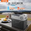 Car Refrigerator, 12 Volt Car Refrigerator Fridge, 50 L Single Zone Portable Freezer with Wheels and Handle, -4 F-68 F