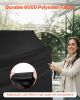 Grill Cover, 52 inch BBQ Covers for Outdoor Grills, Waterproof, Fade Resistant, Weather Resistant Heavy Duty 600D Polyester, Easy On/Off