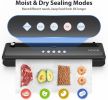 KOIOS Vacuum Sealer Machine, Automatic Food Sealer with Cutter, Dry & Moist Modes