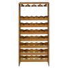 Oak 7-tier Wine Rack