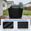 Grill Cover 55 Inch, Outdoor Heavy Duty Waterproof Barbecue Gas Cover, UV & Fade Resistant