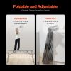 Work Platform, 4 Gear Adjustable Height, Folding Alloy Steel Step Ladder, Portable Scaffolding Platform, 880 lb Load Capacity, Non-Slip Rubber Feet