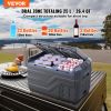 Car Refrigerator, 25 L Dual Zone Portable Freezer, 12 Volt Car Refrigerator Fridge, -4-68 F Adjustable Range