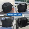 Grill Cover 55 Inch, Outdoor Heavy Duty Waterproof Barbecue Gas Cover, UV & Fade Resistant