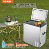 Car Refrigerator, 12 Volt Car Refrigerator Fridge, 70 L Single Zone Portable Freezer, -4-68 F Adjustable Range