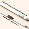 304 Stainless Steel 13.2" Long Flat Barbecue Skewers,20PCS/40PCS BBQ Kebab Skewers with Portable Metal Storage Tube