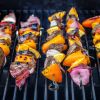24 Pack Kabob Skewers for Grilling 8 Inch - BBQ Grill Grilling Accessories, Stainless Steel, Pack of 24
