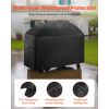 Grill Cover, 63 inch BBQ Covers for Outdoor Grills, Waterproof, Fade Resistant, Weather Resistant Heavy Duty 600D Polyester, Easy On/Off