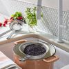 3pc (3", 5", and 8") Stainless Steel Mesh Strainer Set Silver