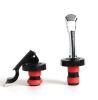 Wine Stoppers 6 PCS Silicone Bottle Stopper Expanding Manual Beverage Bottle Stopper Wine Bottle Cork