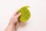Vegetable Scrubber Brush : Double Sided Fruit and Vegetable Scrubber - Multi Use: Potato Scrubber - Carrot Brush - Trivet - Jar Opener by Cestari Kitc